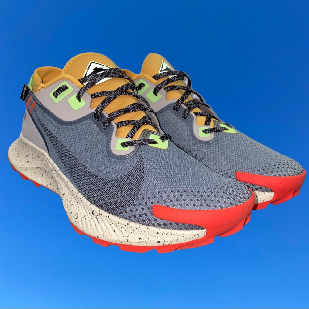 Nike Pegasus Trail 2 GTX Trail Smoke Grey Bucktan Men's Size 10 [CU2016-002]